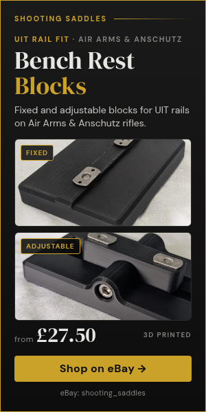 Bench Rest Blocks for UIT rails on Air Arms and Anschutz rifles, from £27.50 – Shooting Saddles on eBay